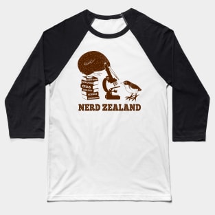 Nerd Zealand Science nerd Baseball T-Shirt